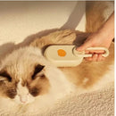 Escova A Vapor Para Gatos Cães 3 Em 1