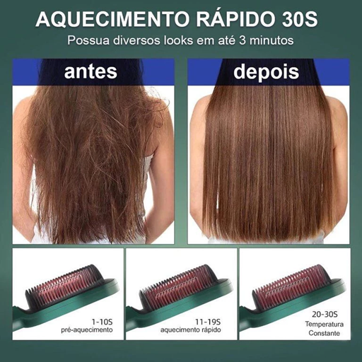 Escova Modeladora Inteligente - Bivolt